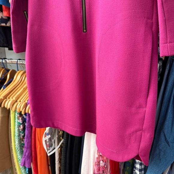 Rachel Roy Zip Front Shift Dress Small - Picture 7 of 8